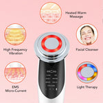 7-in-1 RF EMS Facial Massager – Lift & Rejuvenate Skin