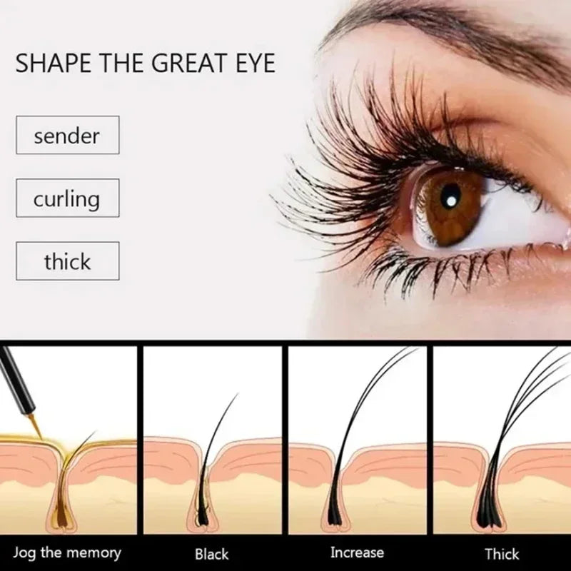 Eyelash Growth Serum – Fast-Acting Length, Volume & Natural Curl