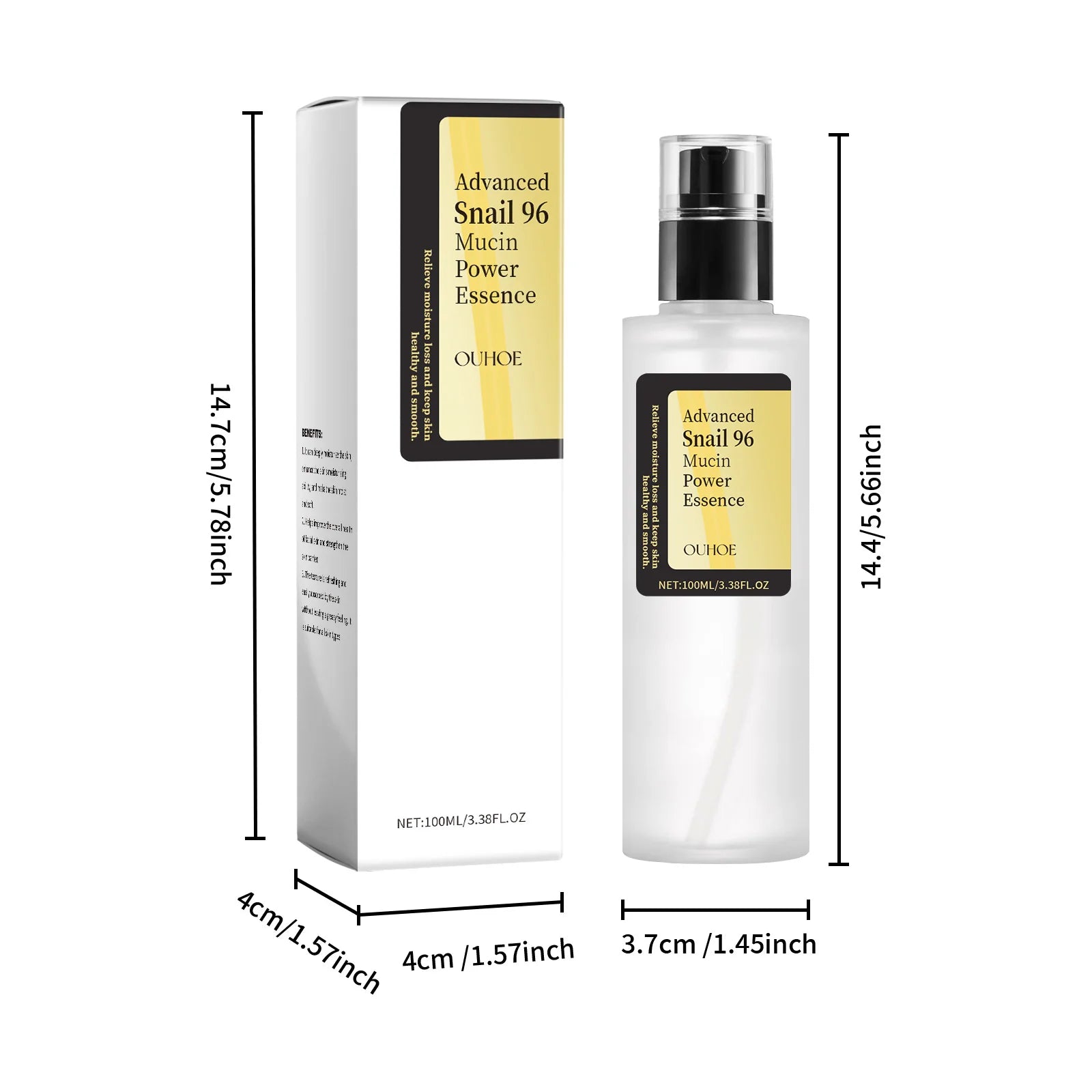 Snail Mucin Power Essence – Hydrate, Firm & Brighten Skin