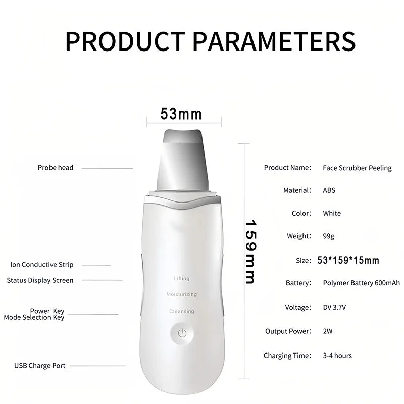 PureGlow Skin Scrubber