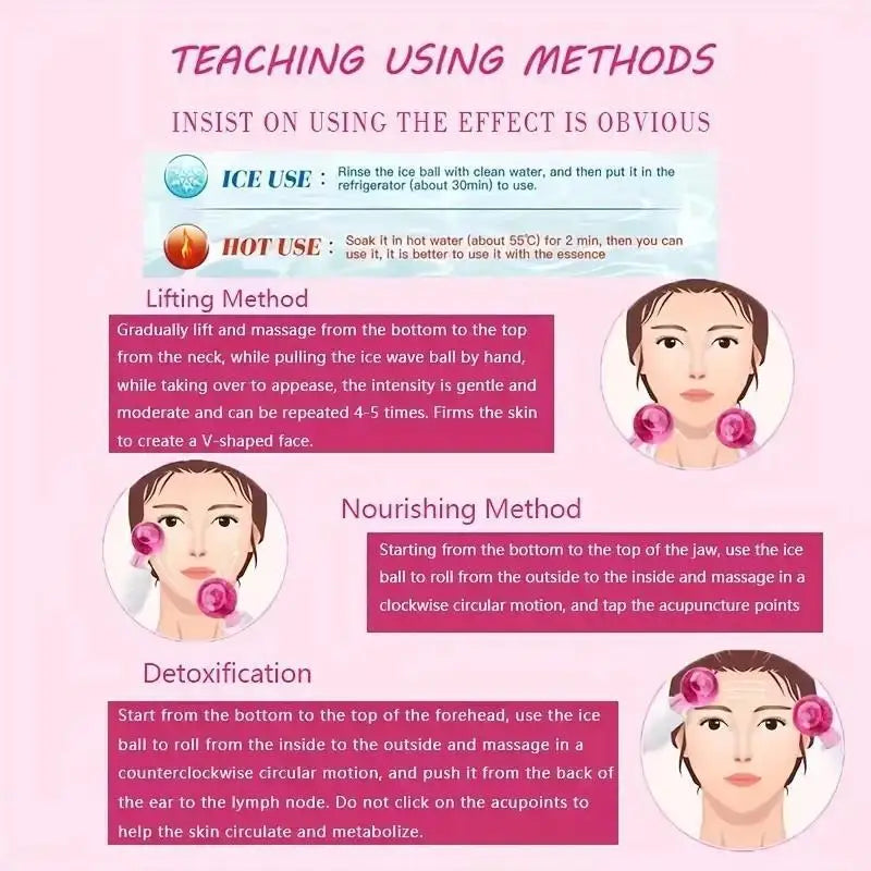 Spa Ice Globes for Face & Eyes