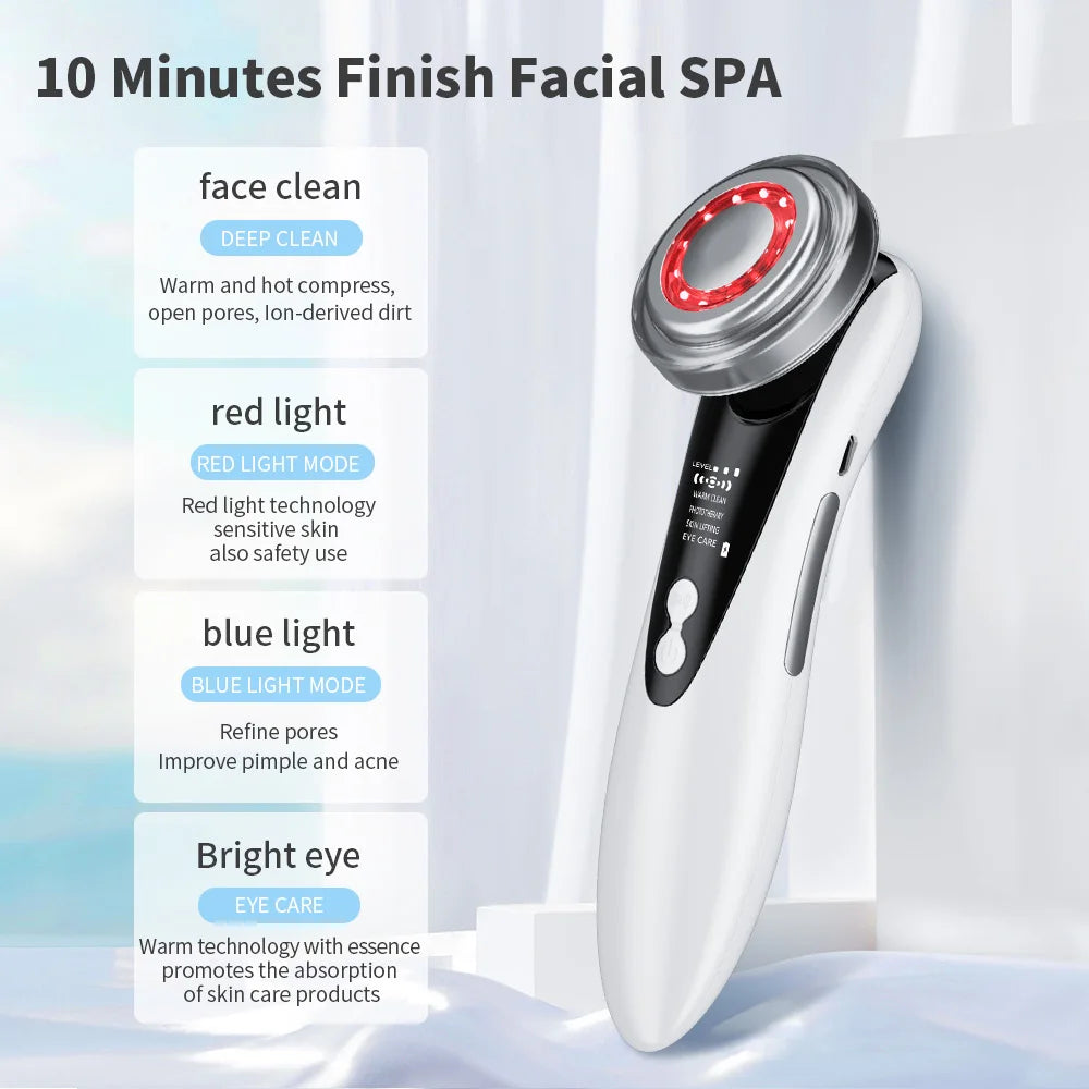 EMS Microcurrent Facial Device – Lift & Rejuvenate Skin