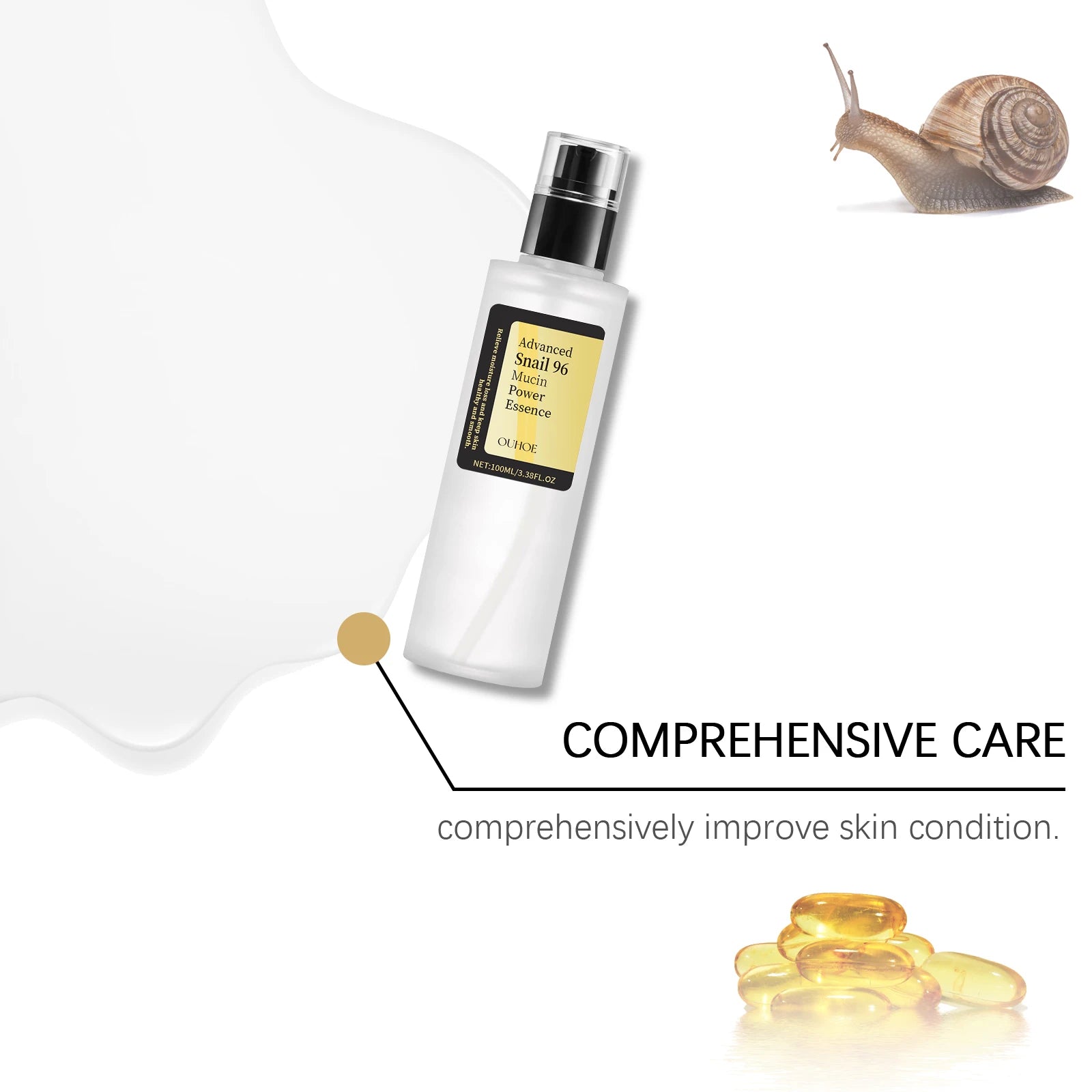Snail Mucin Power Essence – Hydrate, Firm & Brighten Skin
