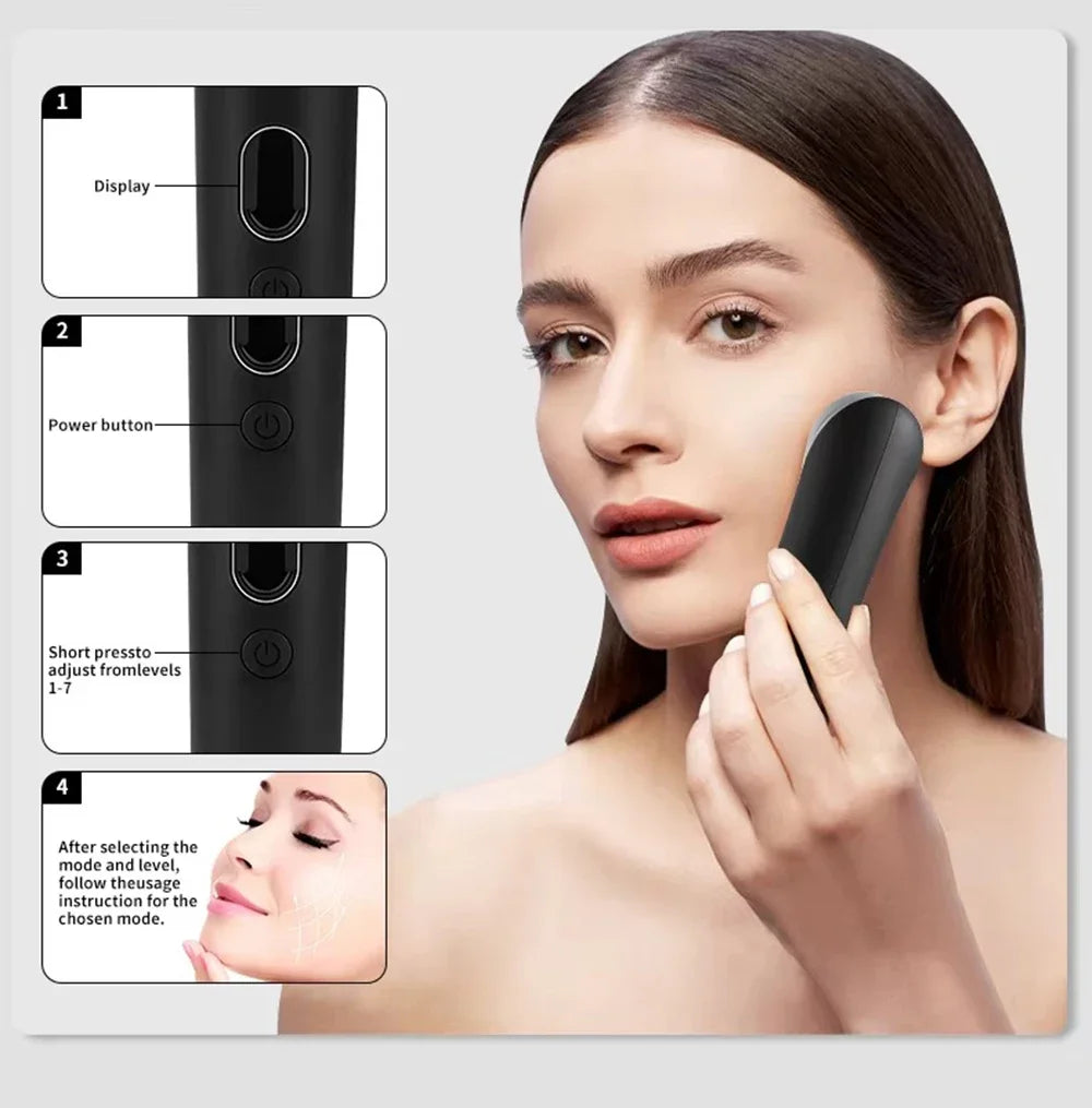 7-Color Facial Massager – EMS Lift & Anti-Wrinkle Device